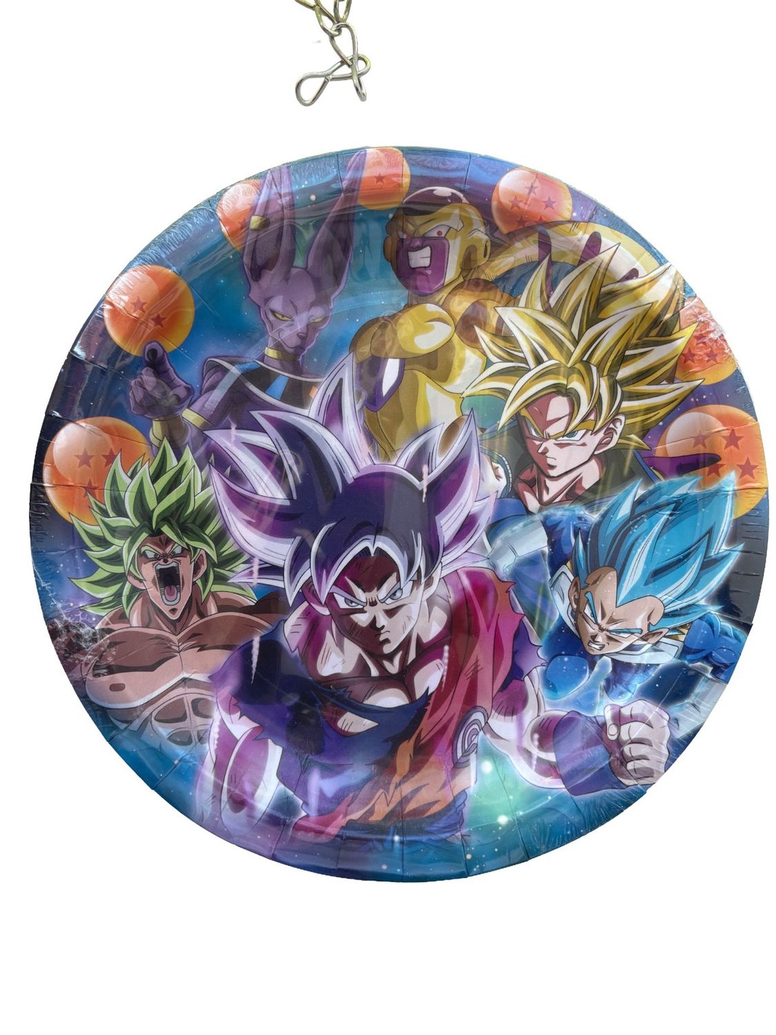 Goku Paper Plates 7 in, 10 pcs
