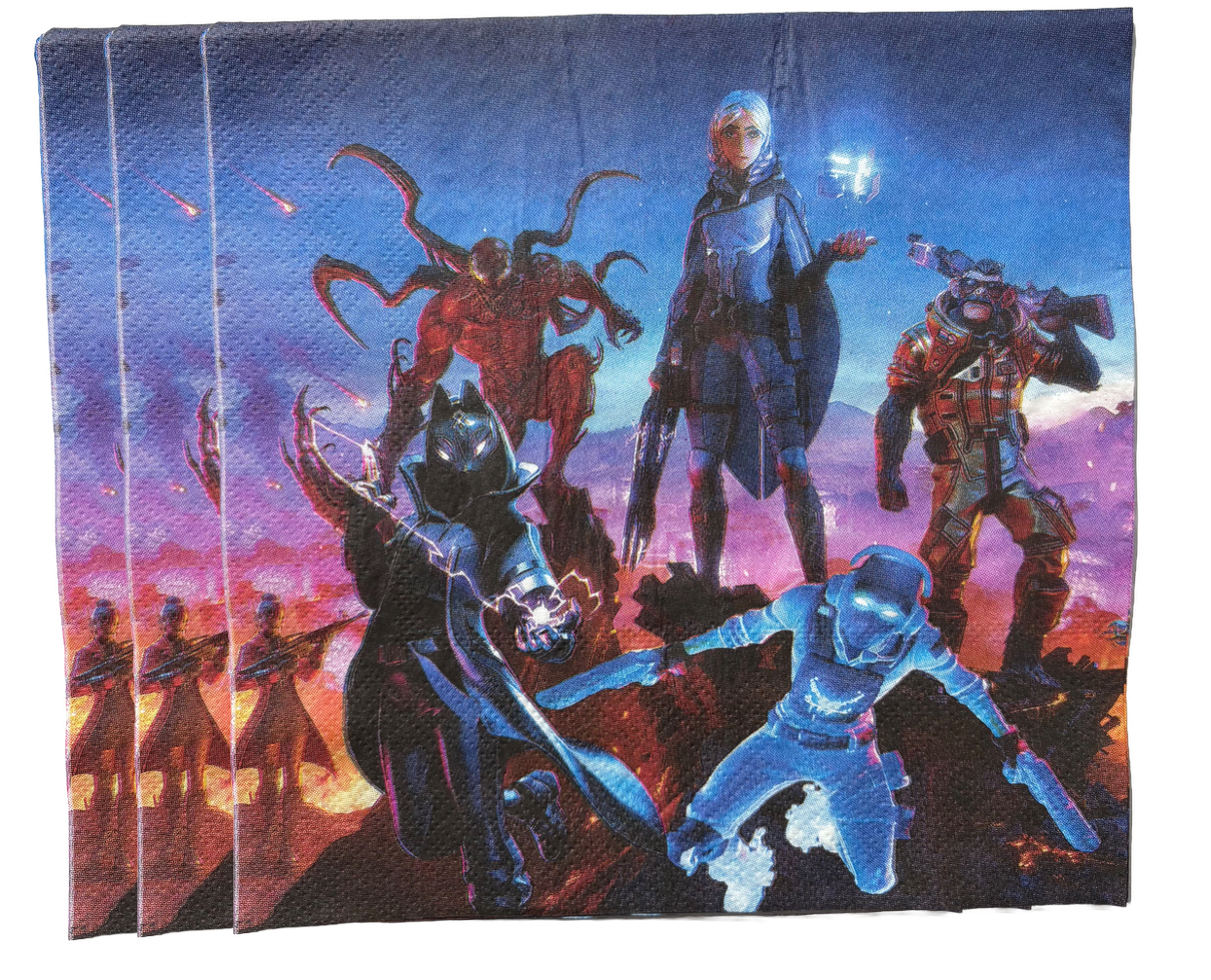 Fortnite Napkins, 20pcs