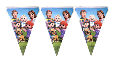 Cocomelon Happy Birthday Banner