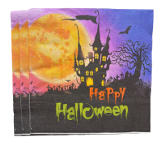 Happy Halloween Napkins 6in, 20 pcs