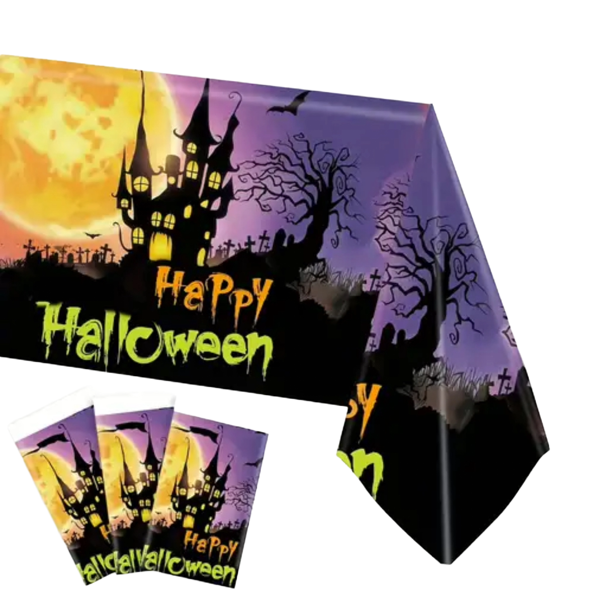 Happy Halloween Tablecloth