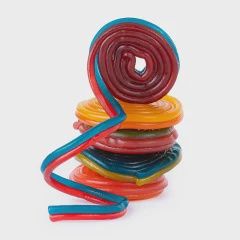 TWO FACED LICORICE WHEELS 1/4 lb