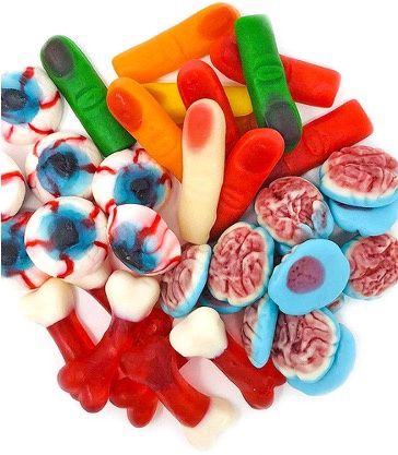 GUMMY MISSING BODY PARTS 1/4 lb