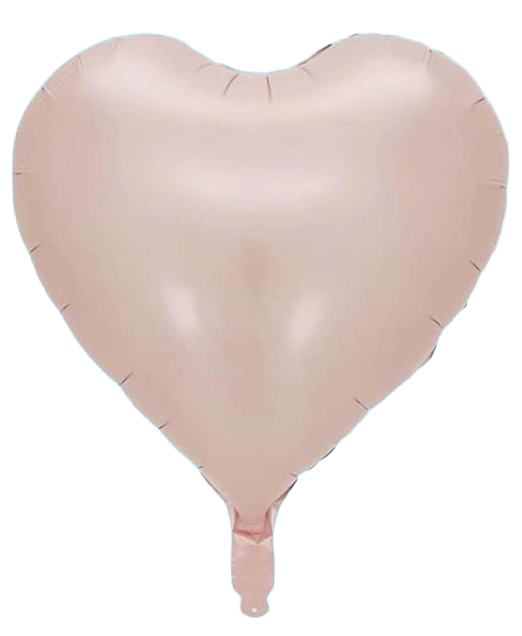 Pink Foil heart