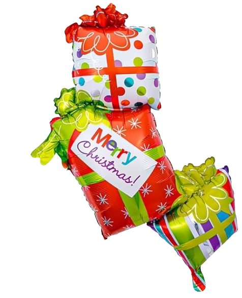Merry  Christmas Foil Balloon 34"