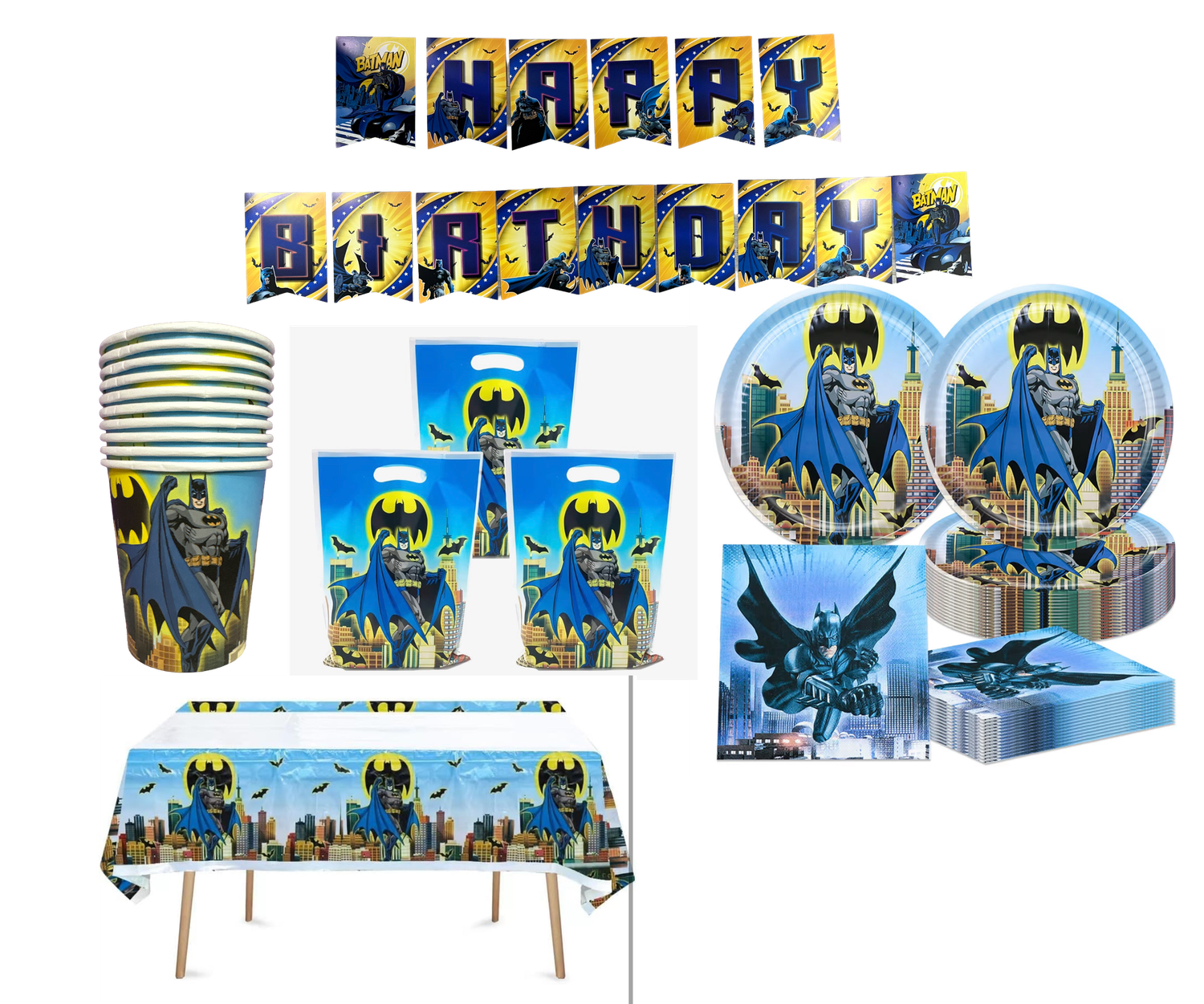 Batman Party Decoration Package