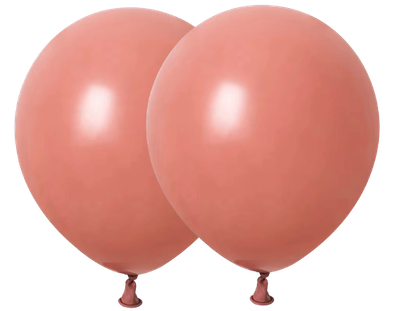 Rosewood Latex Balloon 12 in, Retro Color