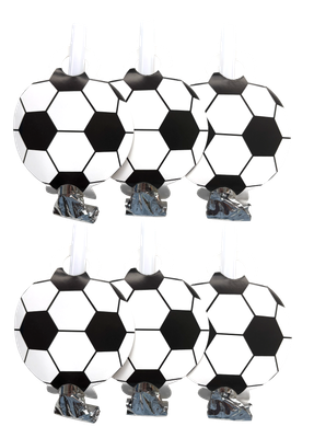 Soccer Blowing Dragon, 6pcs