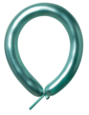 Chrome Green 260 Long Balloons