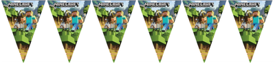 Minecraft Happy Birthday Banner
