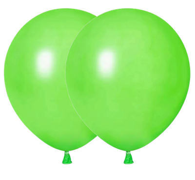 Lime Green Standard Latex Balloon 12 in