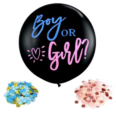 Boy or Girl Balloon Gender Reveal 36 in Helium filled