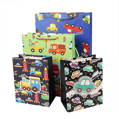 3D Boys Gift Bag any celebration, Baby Shower, Birthday, Glitter details