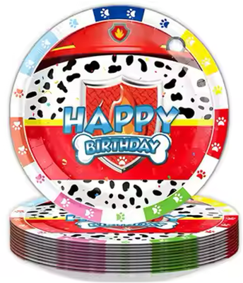 Paw Patrol, Paper Plates 9in, 10 pcs