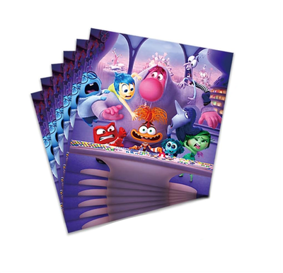 Inside out Napkins 6in