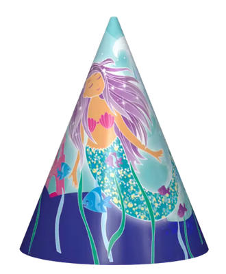 Little Mermaid Birthday Hat 5 cts