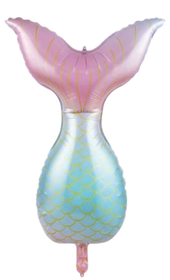 Mermaid Foil Balloon Helium Filled, 31