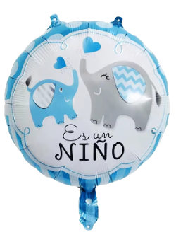 Niño Foil Balloon Helium Filled, 18"
