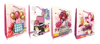 Gift Bag Any Celebration, Birthday For Fashion Girl