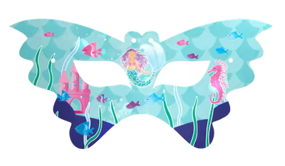 Little Mermaid Mask 10 pcs