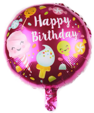 Lollipops Foil Balloon Helium Filled 18"