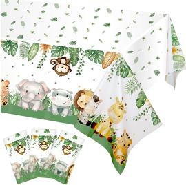 Jungle Animal Tablecloth