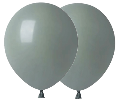 Pastel Dusk Green  Latex Balloon 12 in