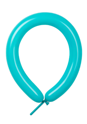 Caribbean Blue 260 Standard Long Balloons