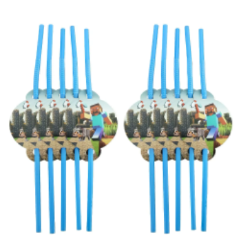 Minecraft Straw 10pcs