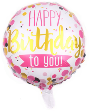 HBD to You! Foil Balloon Helium Filled 18"