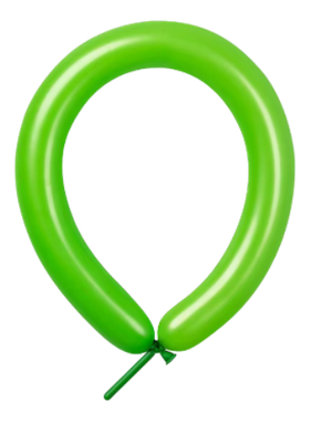 Lime Green 260 Standard Long Balloons