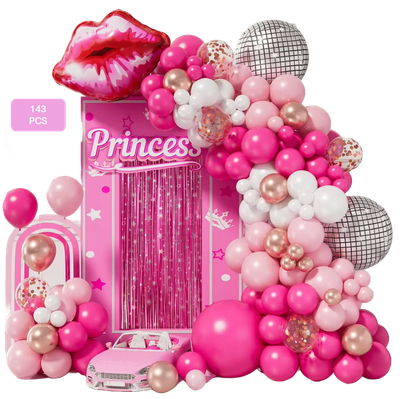 Princess Balloons Garland