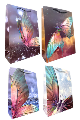 Gift Bags Happy Birthday, Get Well, any Celebration, Butterfly