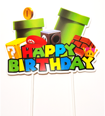Super Mario Bro, Cake Topper