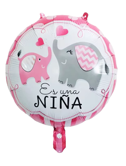 Niña Foil Balloon Helium Filled, 18"