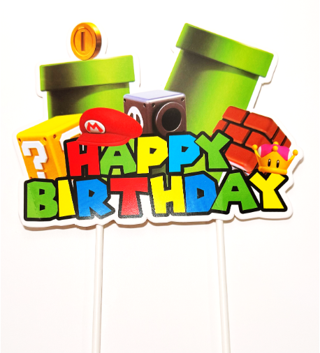 Super Mario Bro, Cake Topper
