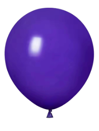 12" Hot Purple Standard Latex Balloon