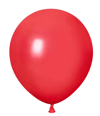 12" Red Standard Latex Balloon