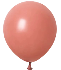 12" Rosewood Retro Latex Balloon