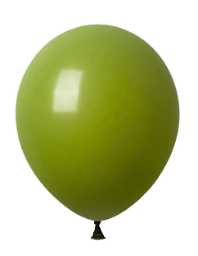 12" Matcha Retro Latex Balloon