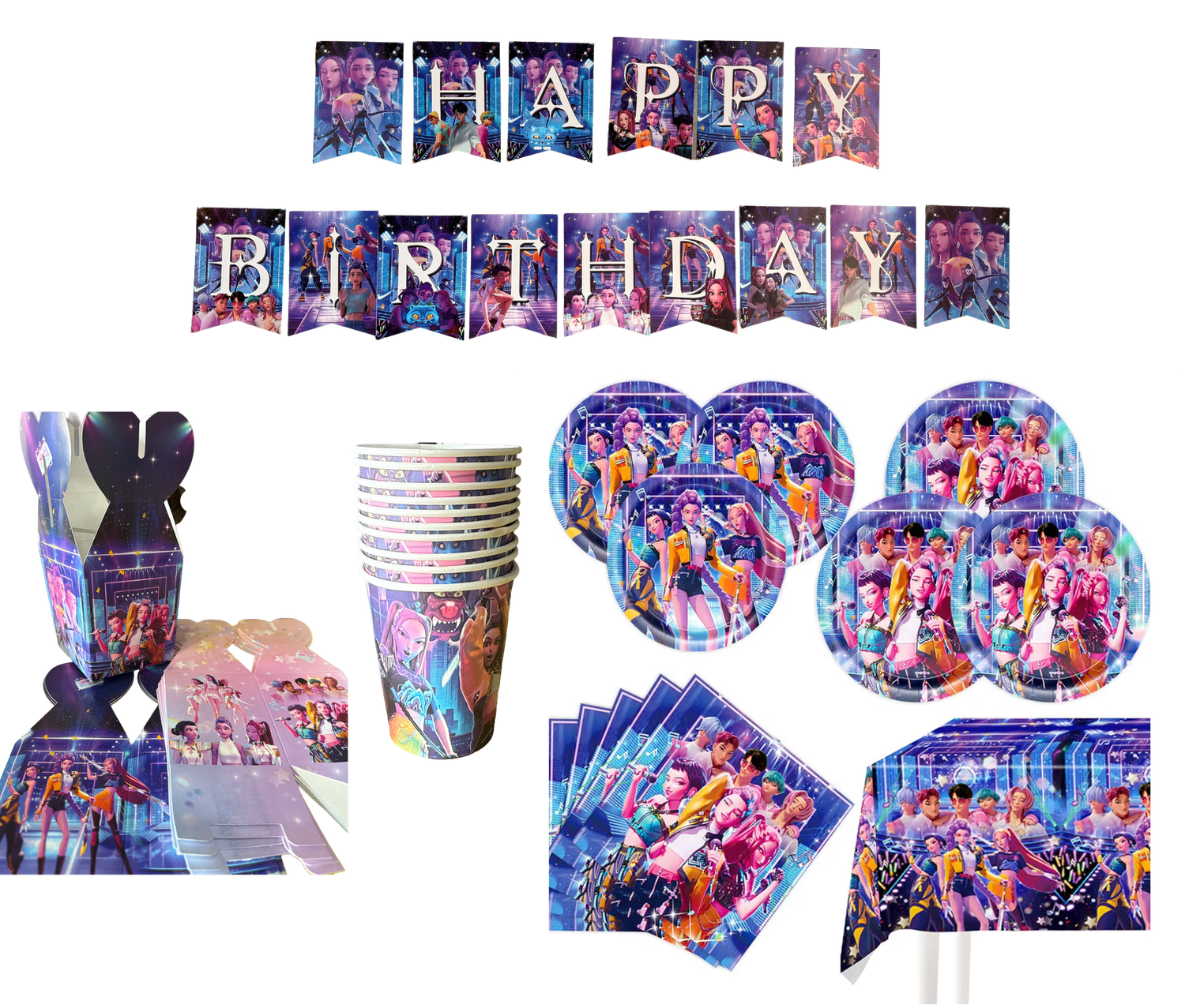 Kpop Party Decoration Package