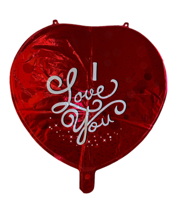 I Love You Foil Balloon