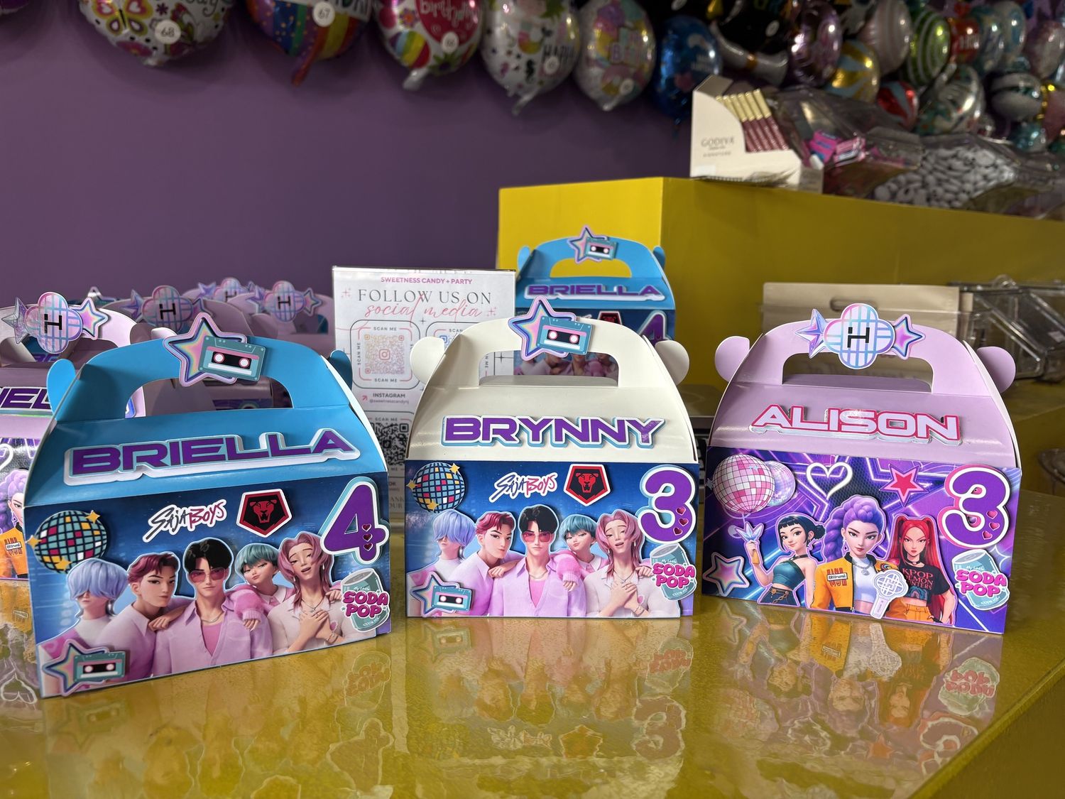 Custom Kpop / Saja Boys Candy Boxes”