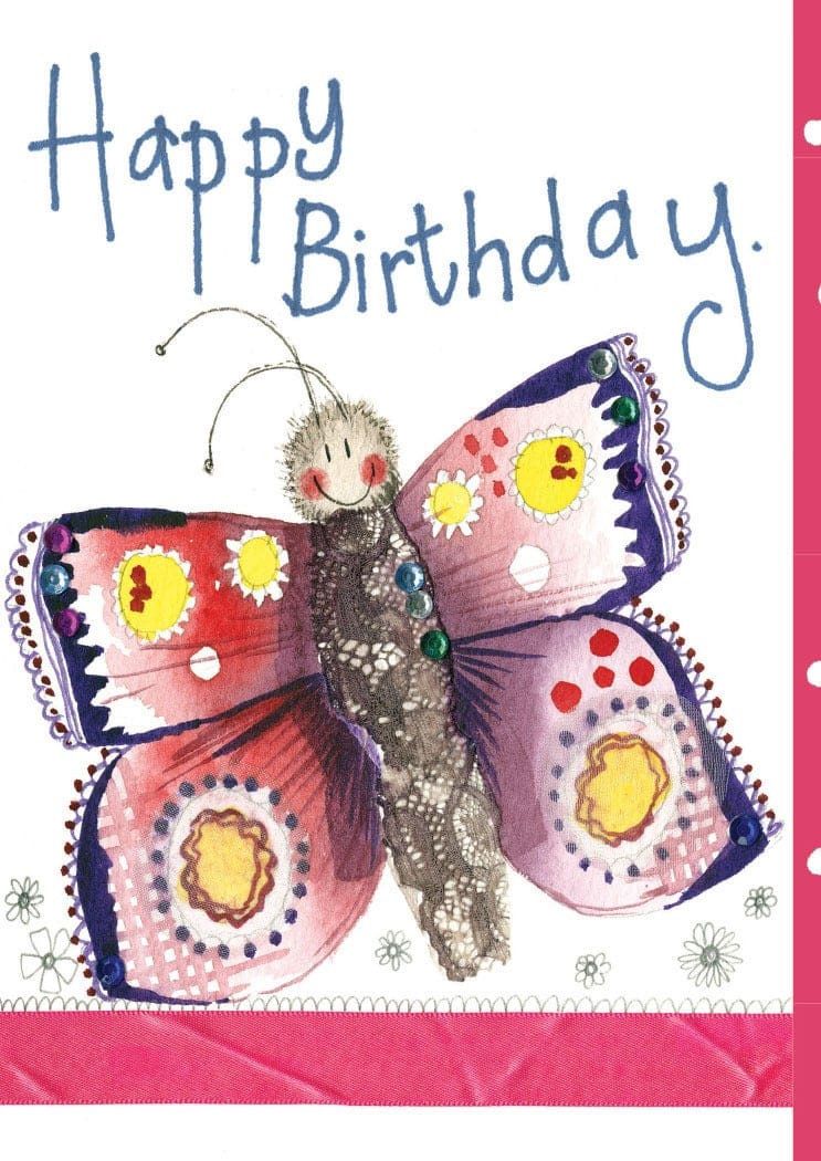 Butterfly Garden Card