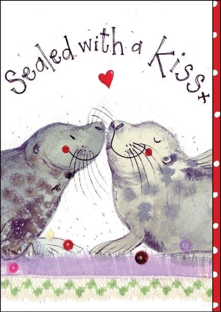 Sealed with a Kiss Card