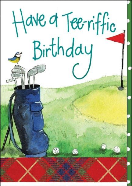 Golf Bag Card