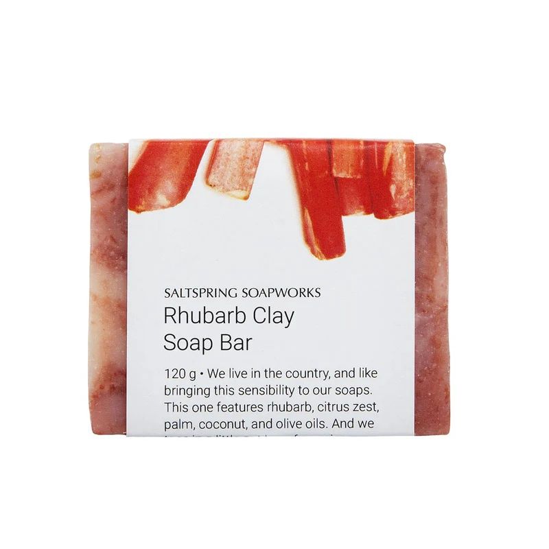 Rhubarb Clay Soap