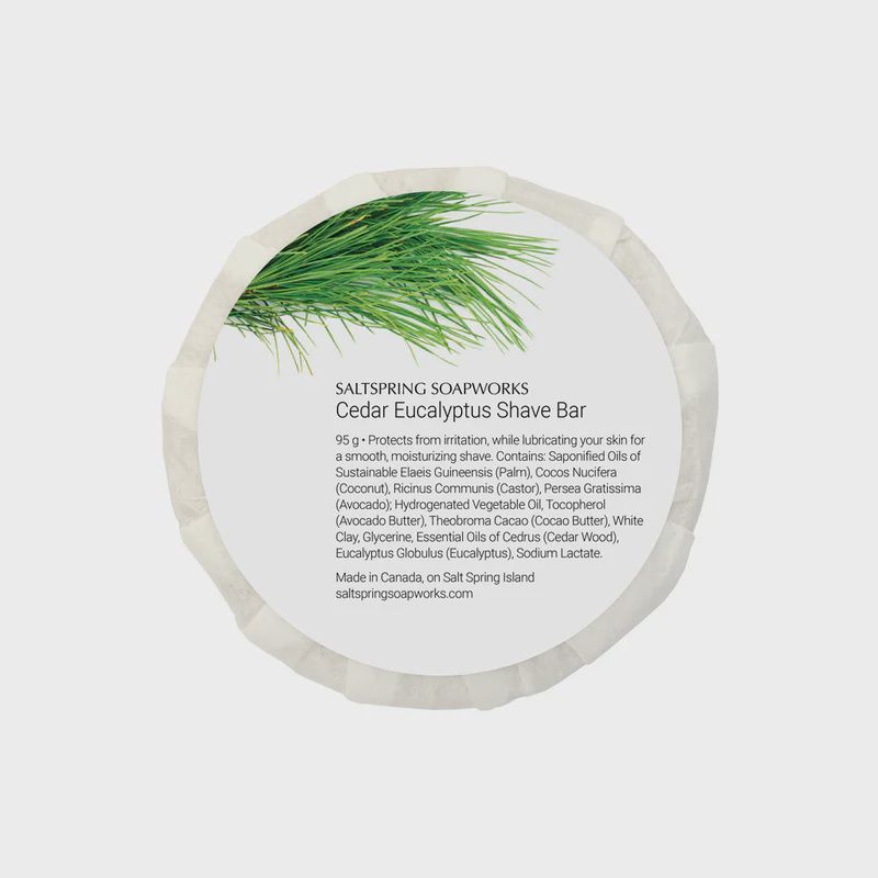 Cedar Eucalyptus Shave Bar