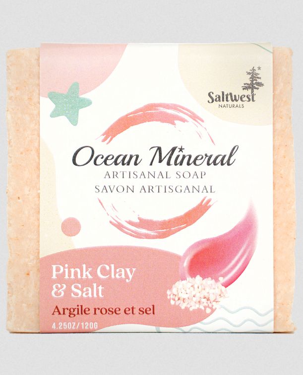 Rose Clay &amp; Pink Salt Soap