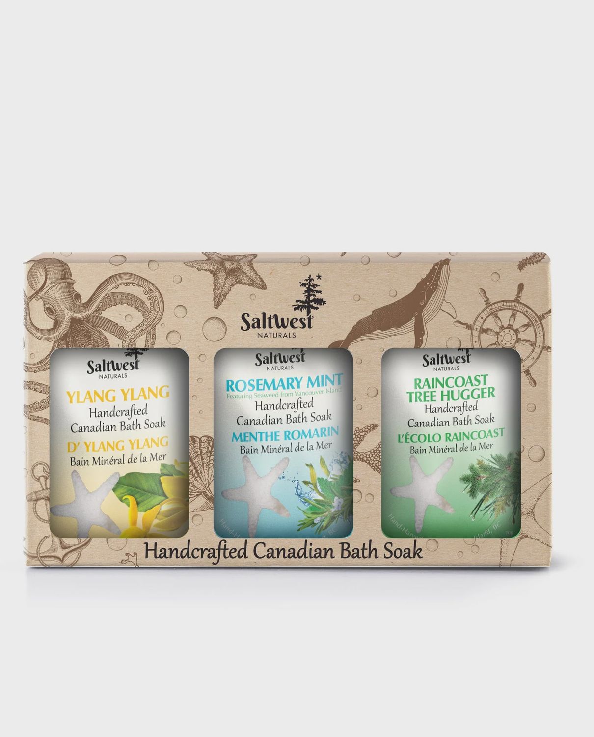 Earth &amp; Sea Bath Soak Gift Box